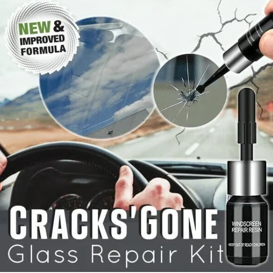👍Car glass window liquid nano repair kit