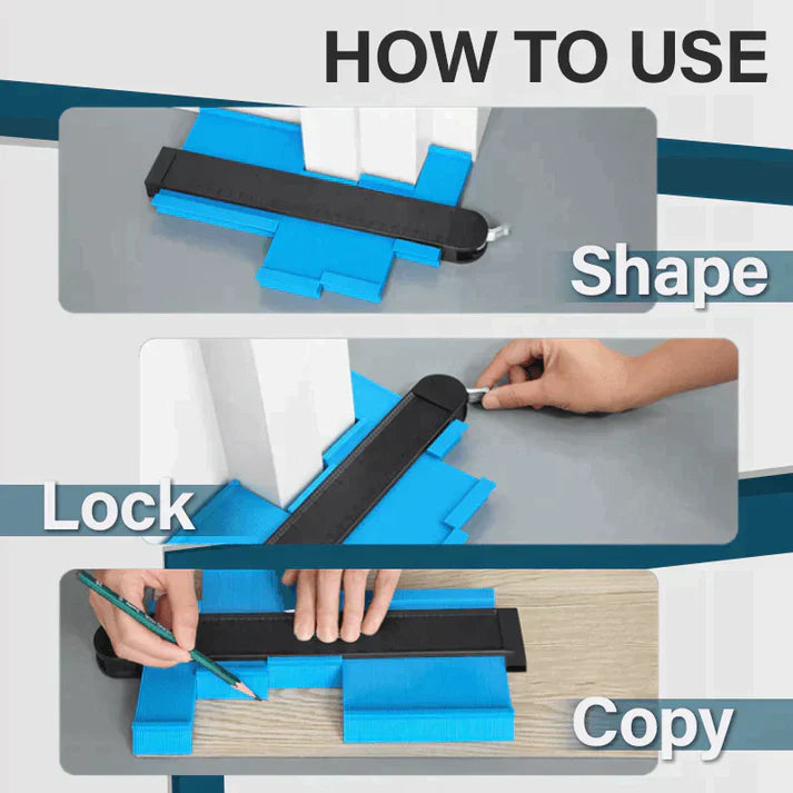 Shape Contour Gauge Duplicator Kit