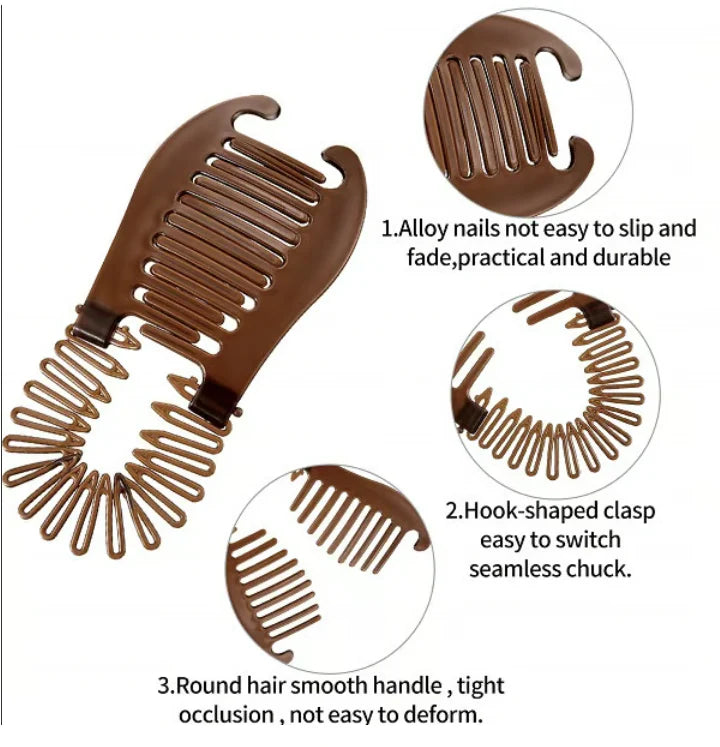 Flexible Interlocking Banana Clips(2 PCS/SET)