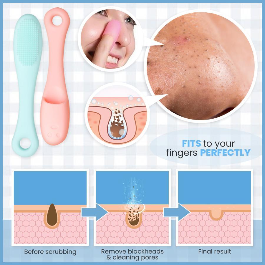 Blackhead Removing Silicone Finger Tip