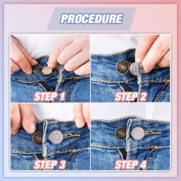 🔥Hot Sale🔥Retractable Button (5PCS)