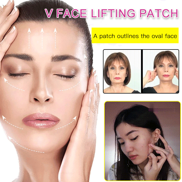 Japanese face lifting sticker