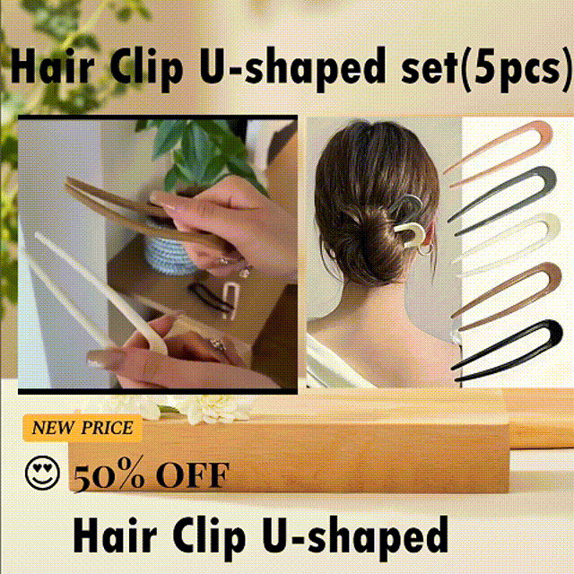 Hair Clip U-shaped Set