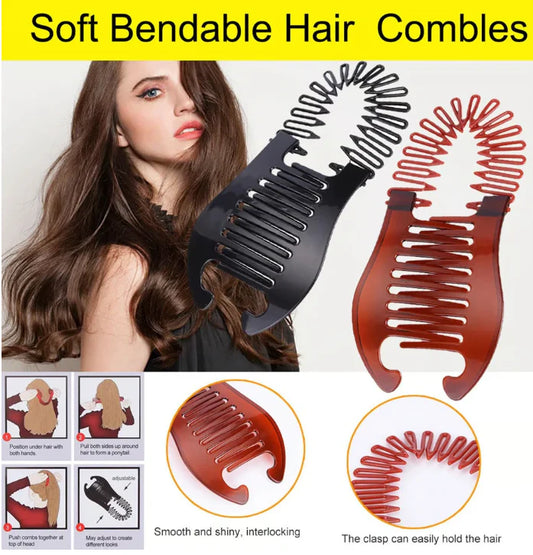 Flexible Interlocking Banana Clips（2 PCS/SET)