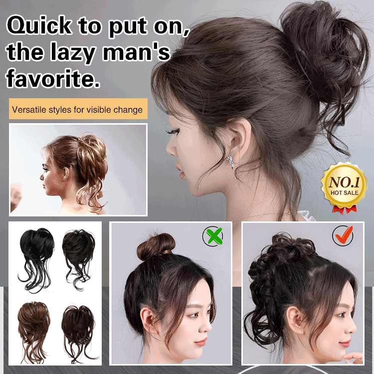 Fluffy Bun Elastic Hair Ties