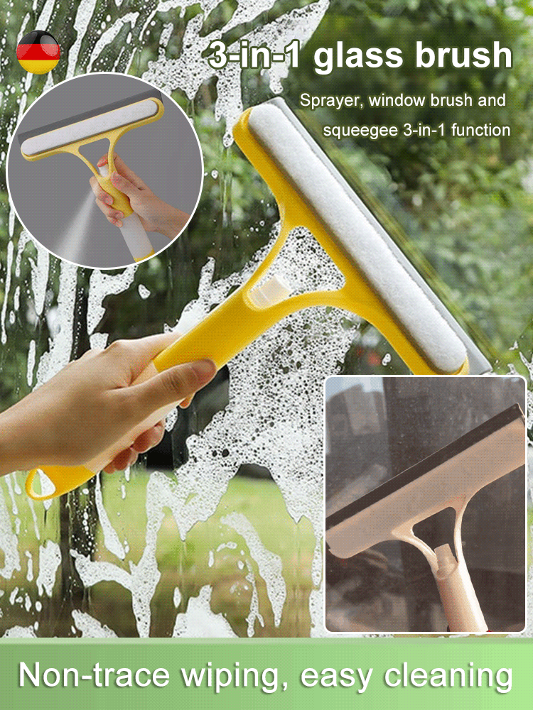 Multi-functional household glass cleaner