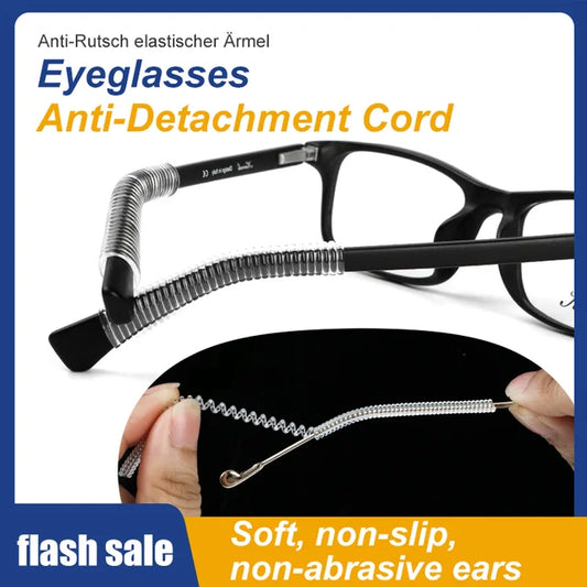 Anti-falling glasses leg lanyard