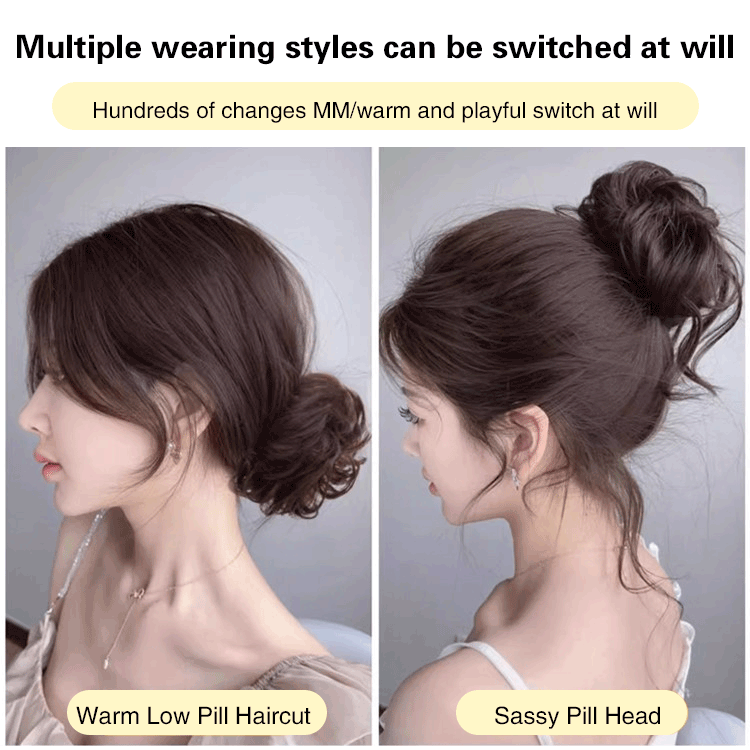 Fluffy Bun Elastic Hair Ties