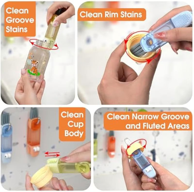 🧼 3-In-1 Multi-Function Gap Cleaner, Kitchen Cleaning Brush, Portable Cleaning Brush