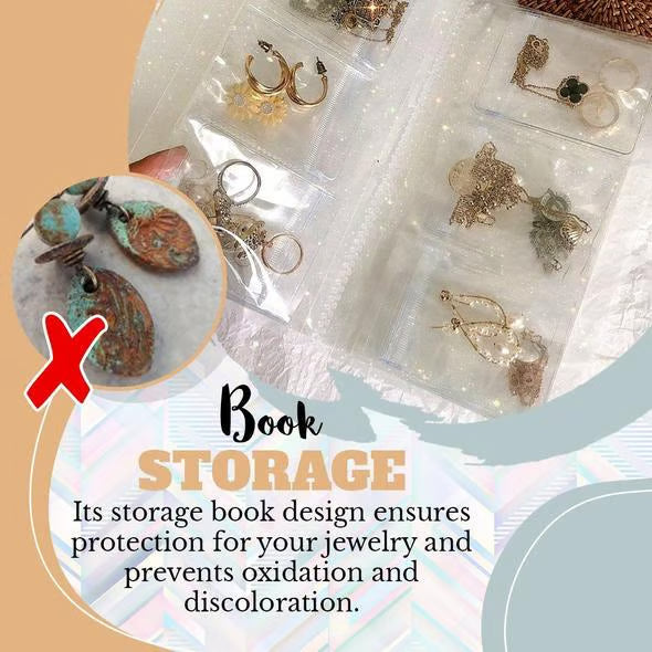 2025 Transparent Jewellery Storage Book Set
