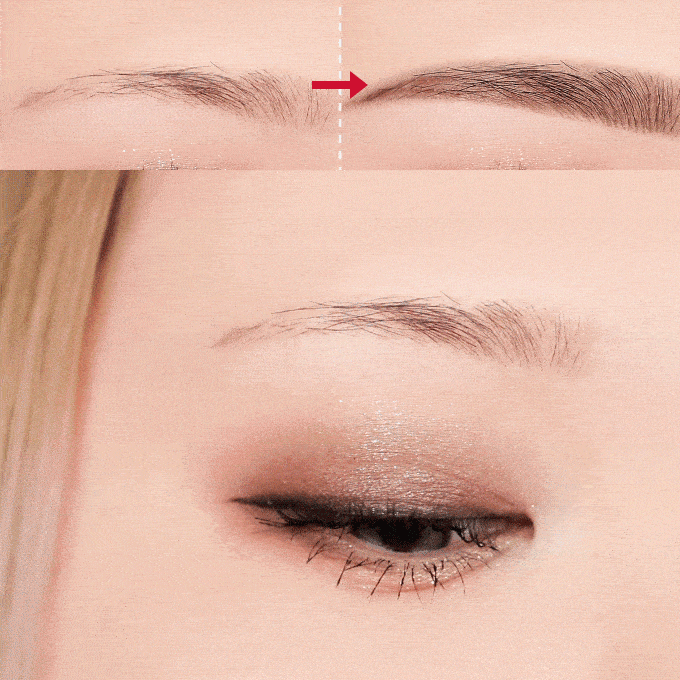 Three-dimensional eyebrow cream